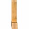 Ekena Millwork Portland Rough Sawn Timber Gable Bracket, Western Red Cedar, 84"W x 31"H x 6"D x 6"F, 9/12 Pitch GBW084X31X0606POR00RWR - alternate 4